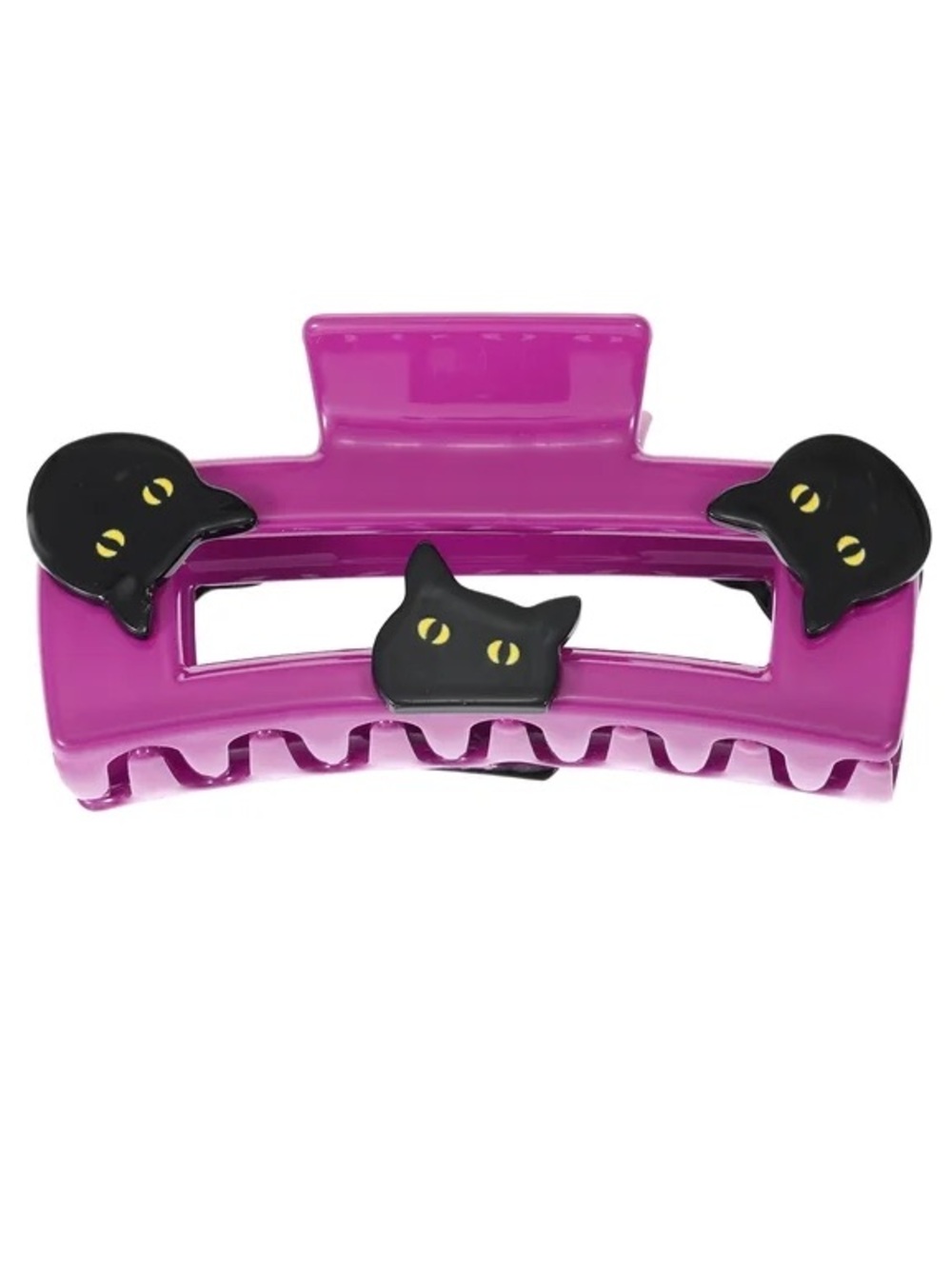 Way To Celebrate Halloween Spooky Cat Hair Claw Clip NWT